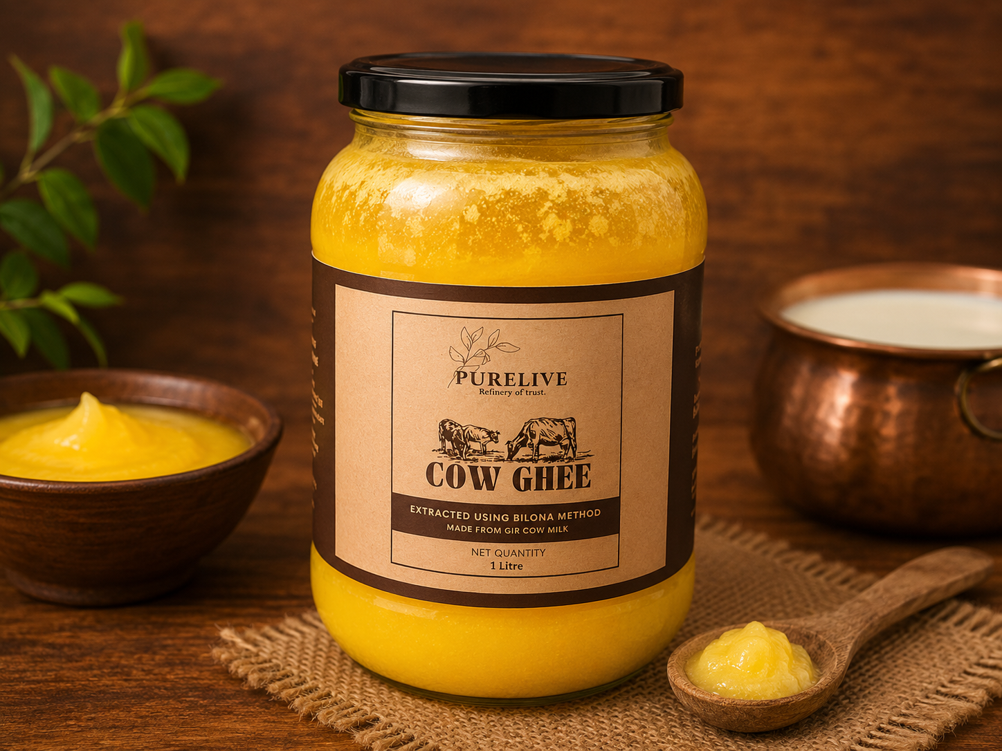 Gir Cow Desi Ghee Pure & Traditional